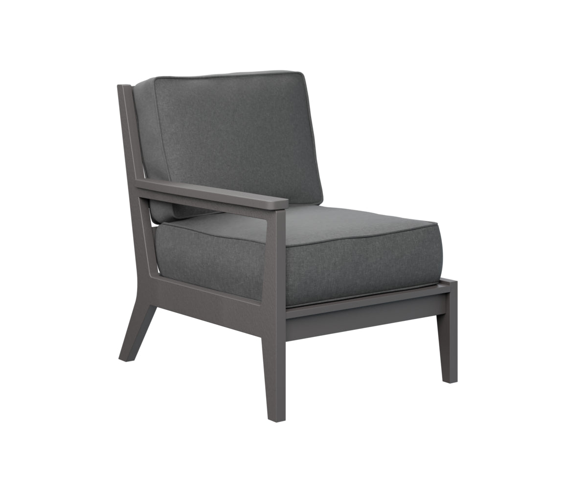Mayhew Right Arm Sectional Club Chair