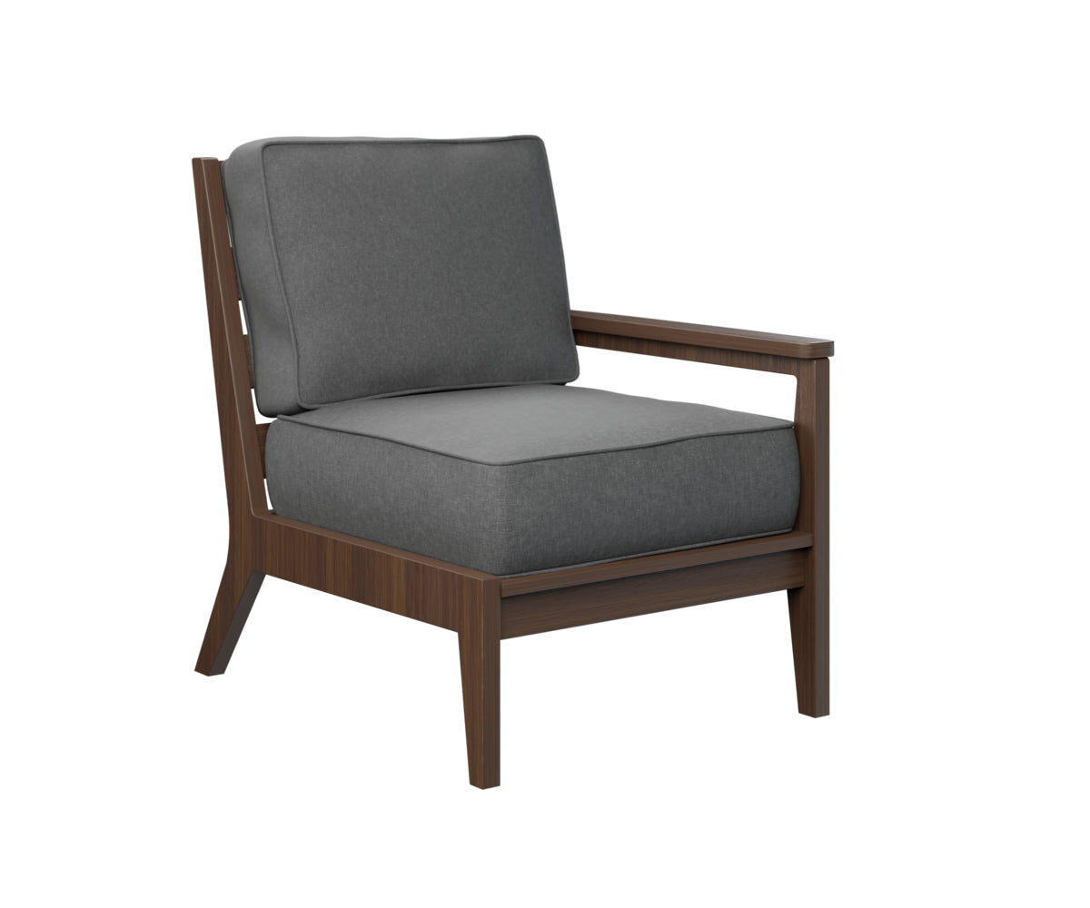 Mayhew Left Arm Sectional Club Chair