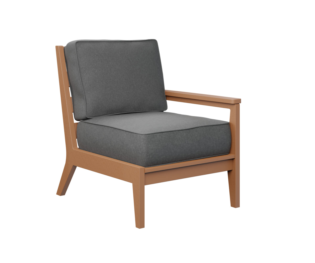 Mayhew Left Arm Sectional Club Chair