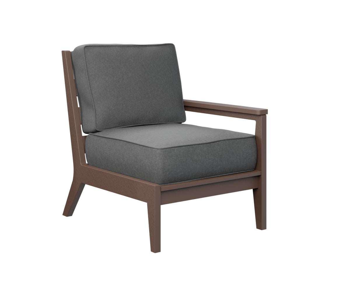 Mayhew Left Arm Sectional Club Chair