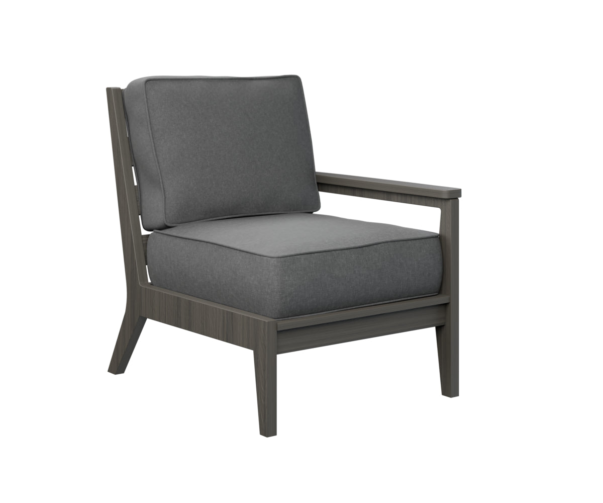 Mayhew Left Arm Sectional Club Chair