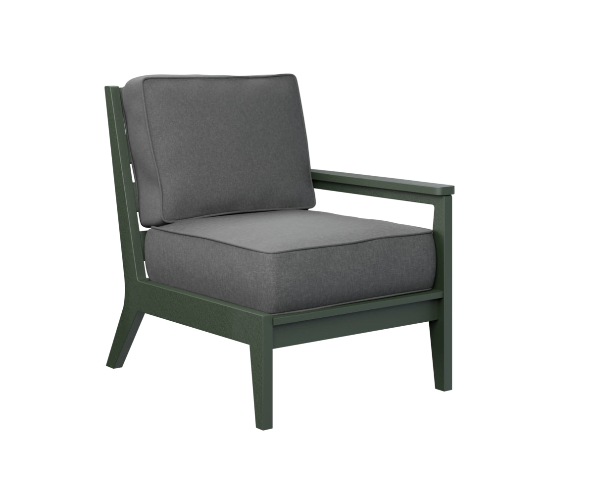 Mayhew Left Arm Sectional Club Chair