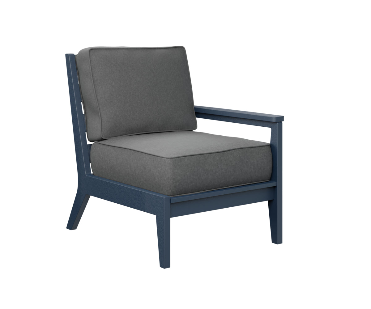 Mayhew Left Arm Sectional Club Chair