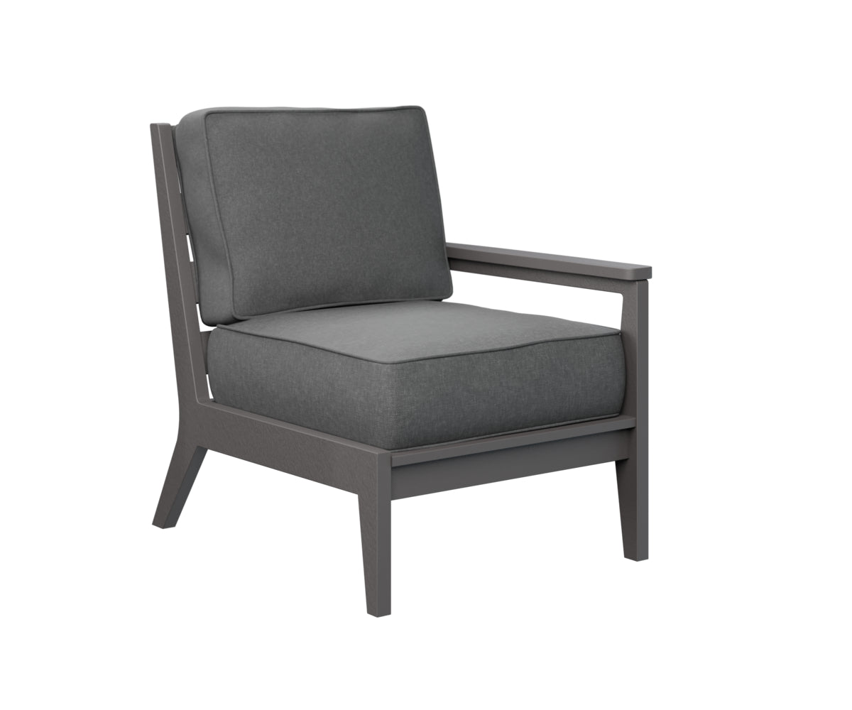 Mayhew Left Arm Sectional Club Chair