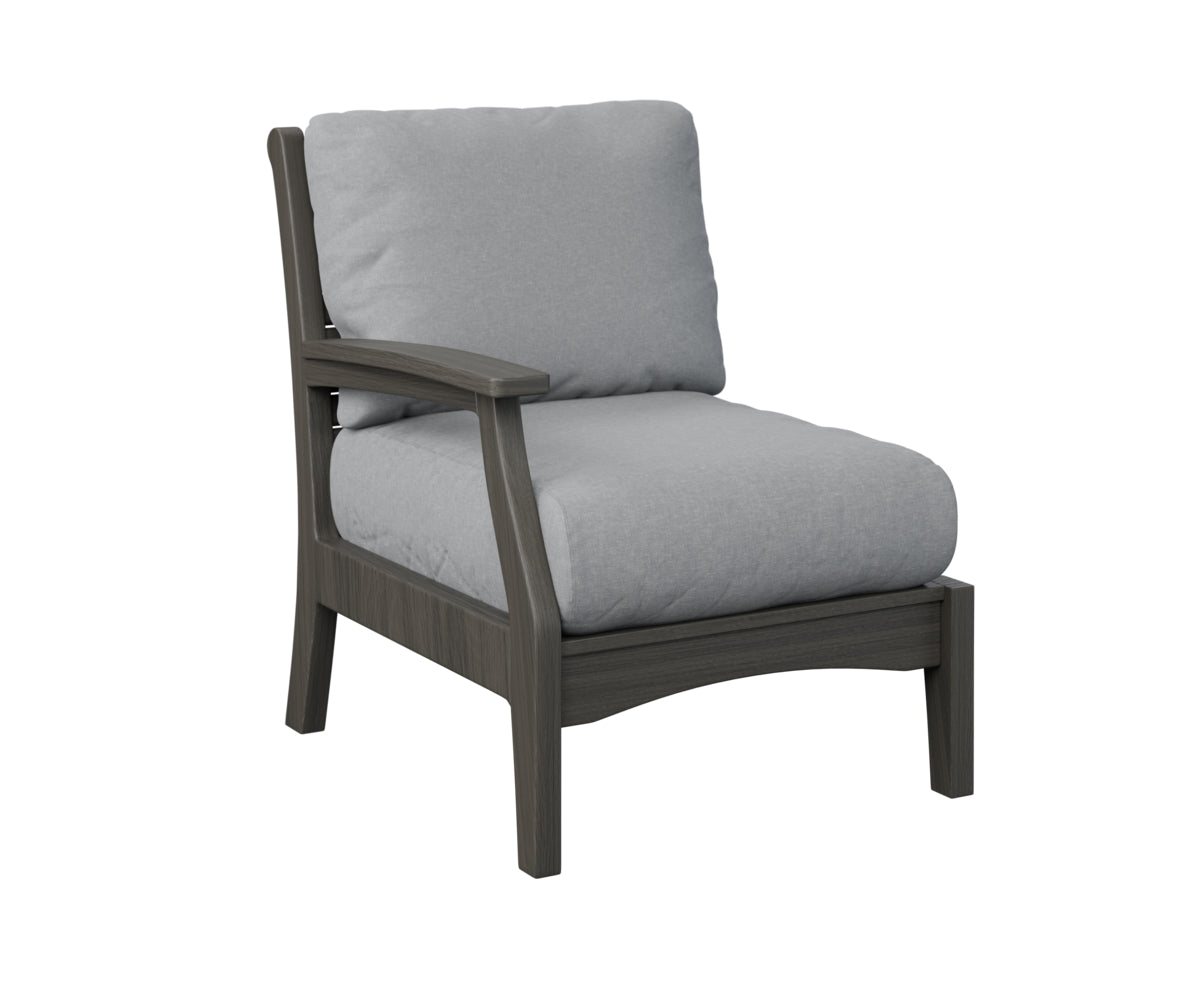 Classic Terrace Right Arm Sectional Club Chair