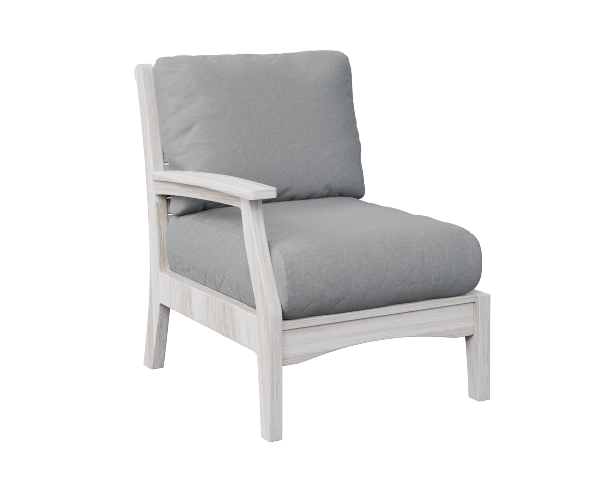 Classic Terrace Right Arm Sectional Club Chair
