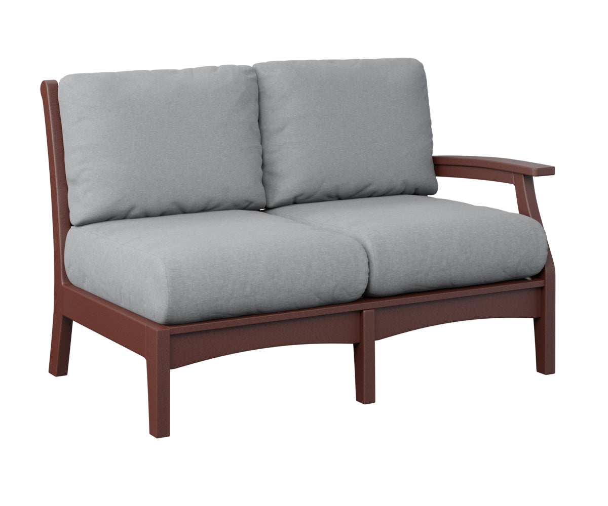 Classic Terrace Left Arm Sectional Loveseat