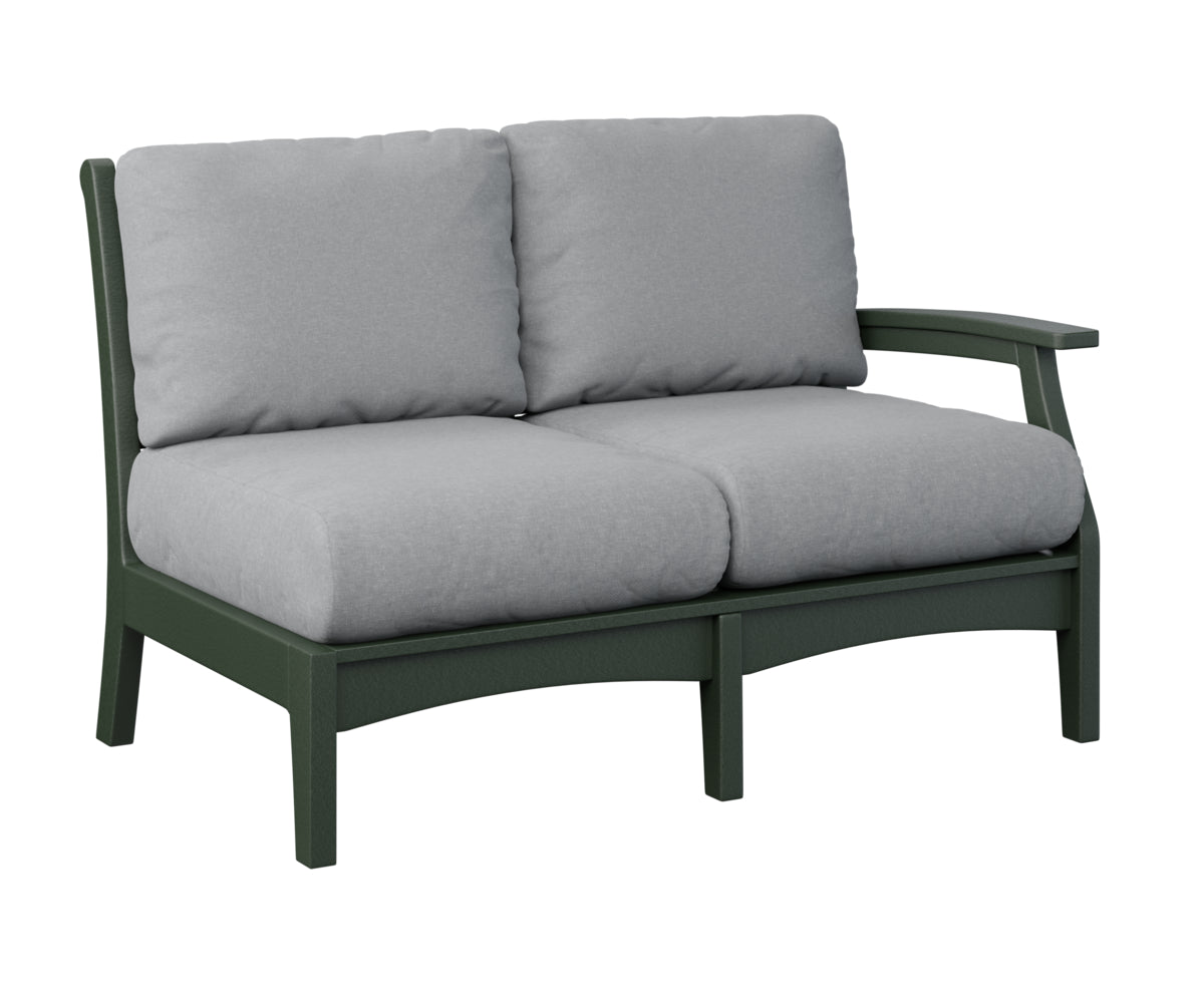 Classic Terrace Left Arm Sectional Loveseat