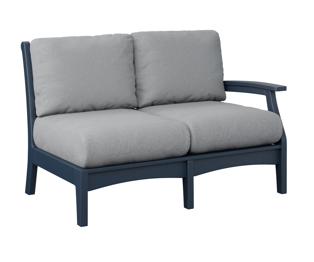 Classic Terrace Left Arm Sectional Loveseat