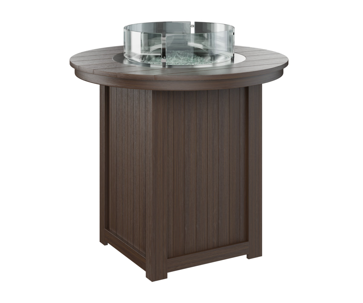 Donoma 44″ Round Bar Fire Table