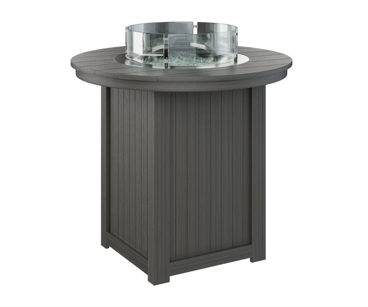 Donoma 44″ Round Bar Fire Table