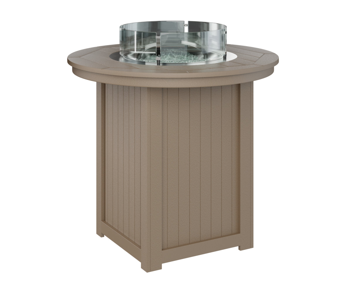 Donoma 44″ Round Bar Fire Table