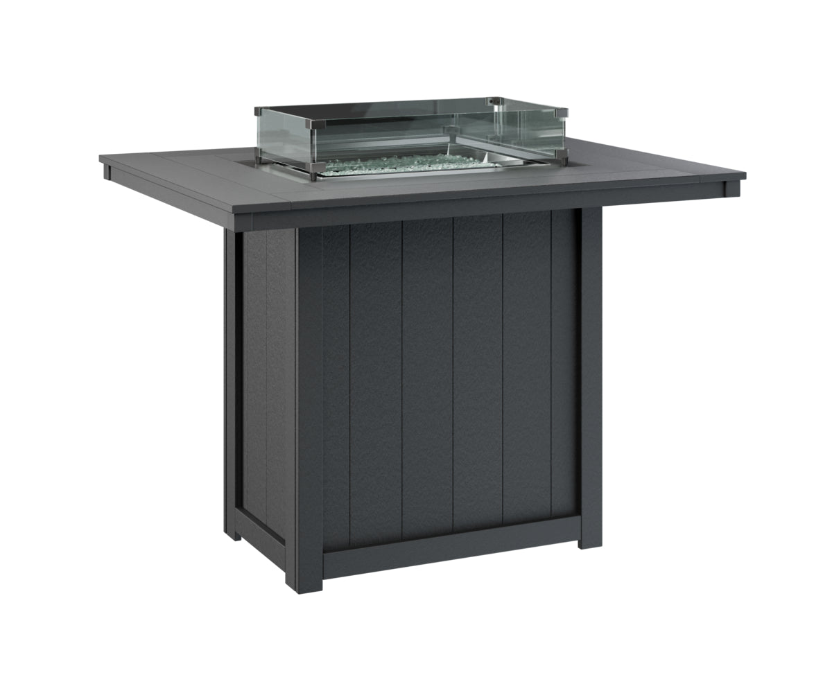 Donoma 42″ x 54″ Rectangular Bar Fire Table