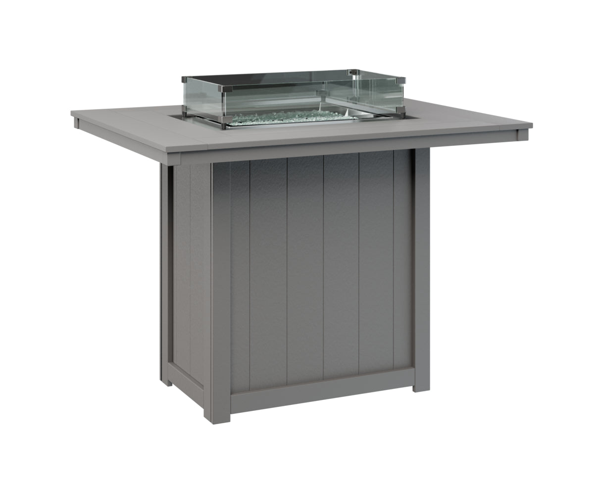 Donoma 42″ x 54″ Rectangular Bar Fire Table