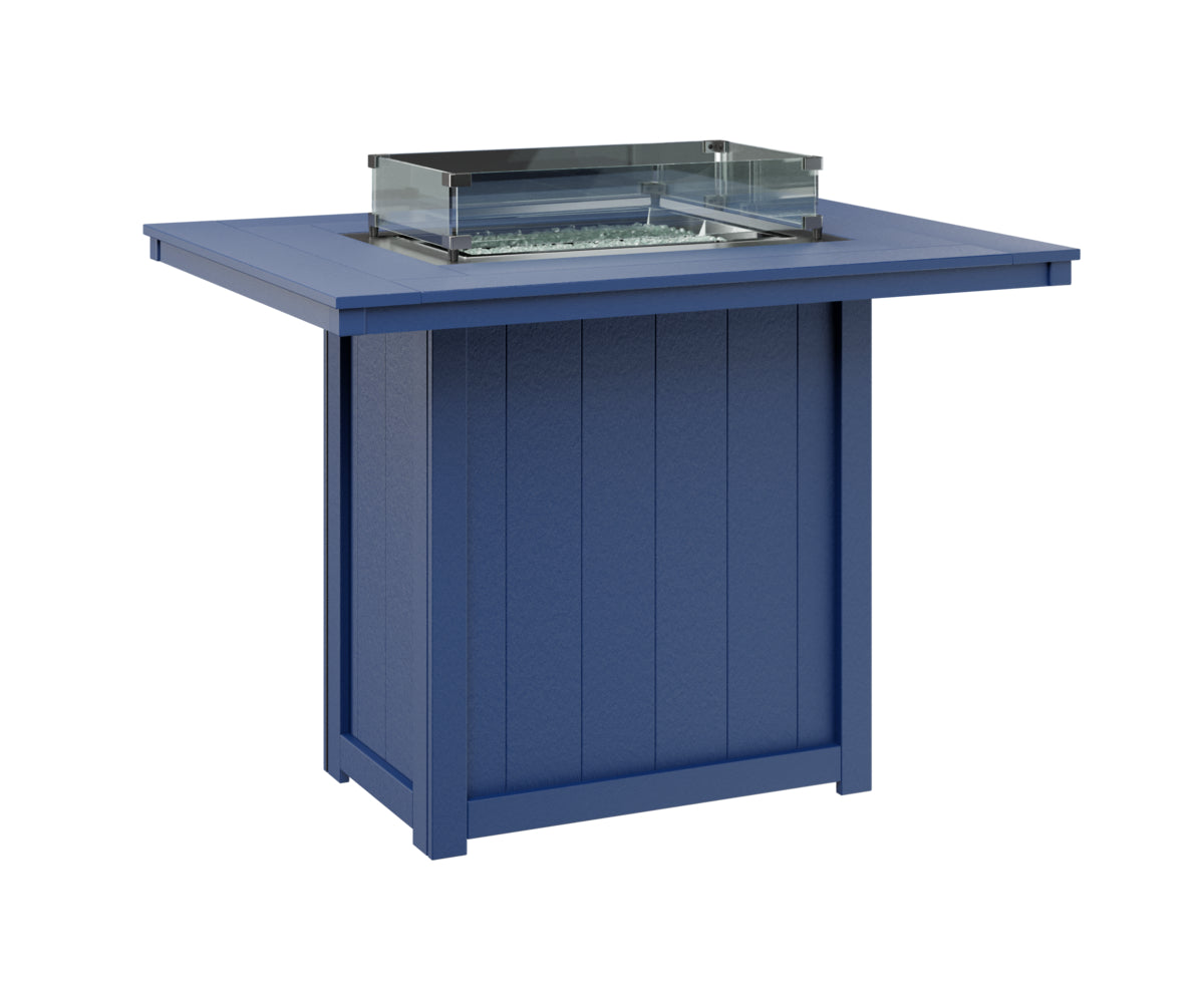 Donoma 42″ x 54″ Rectangular Bar Fire Table