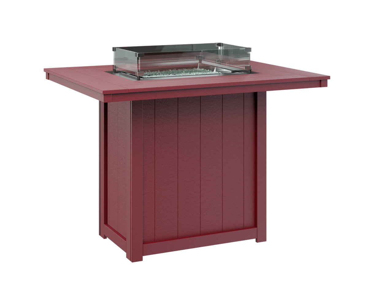 Donoma 42″ x 54″ Rectangular Bar Fire Table