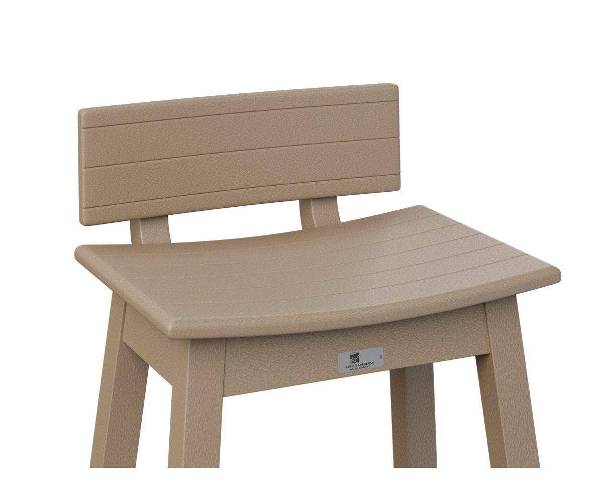 Saddle Stool Back Kit