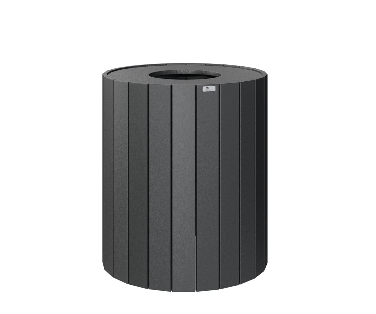 Round Trash Can