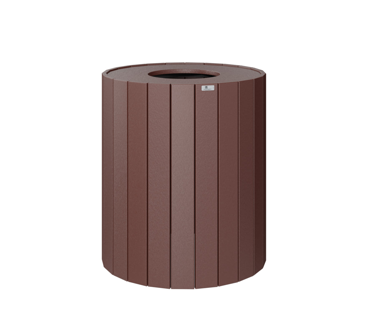 Round Trash Can