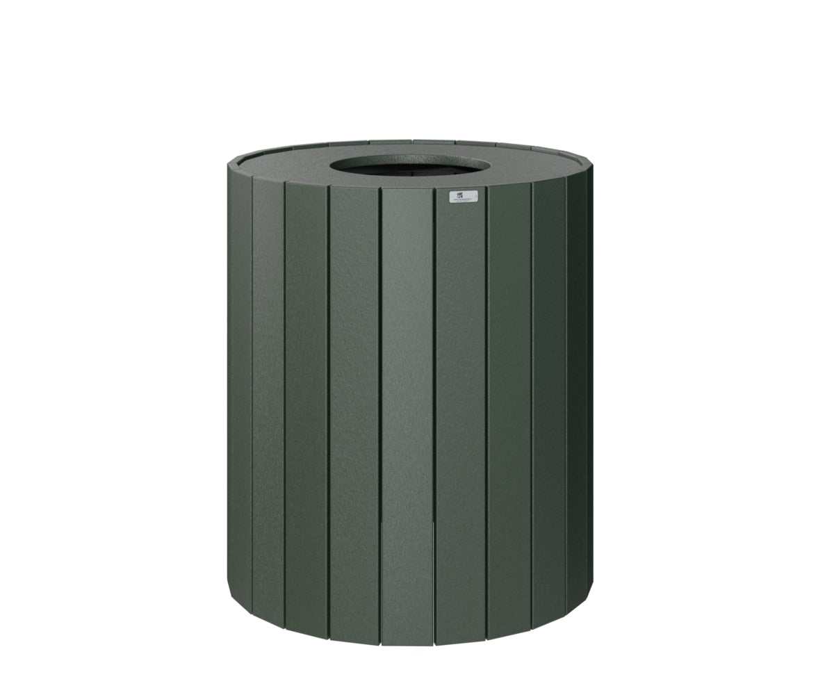 Round Trash Can