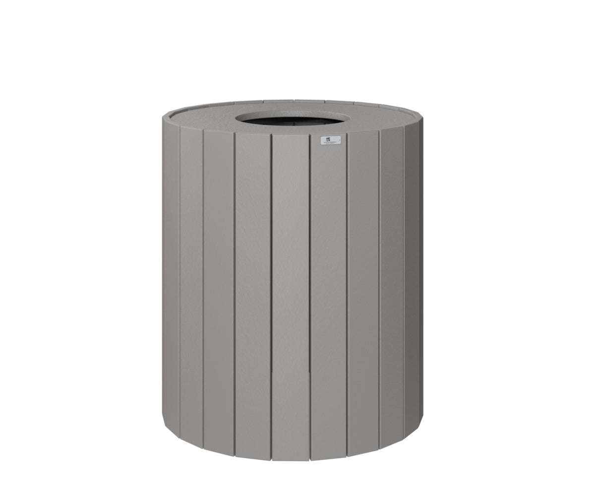 Round Trash Can