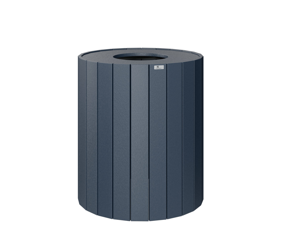 Round Trash Can