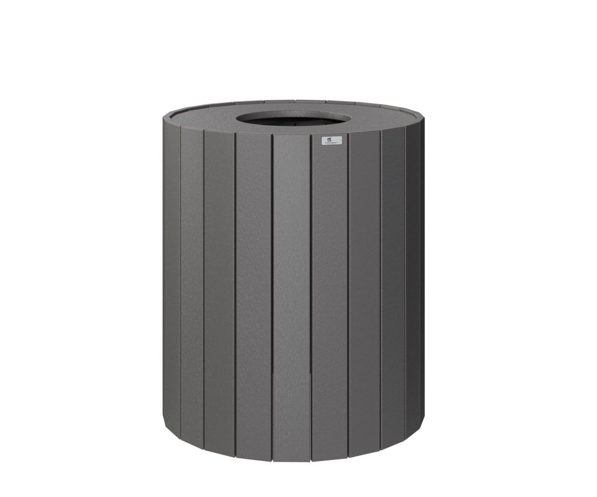 Round Trash Can