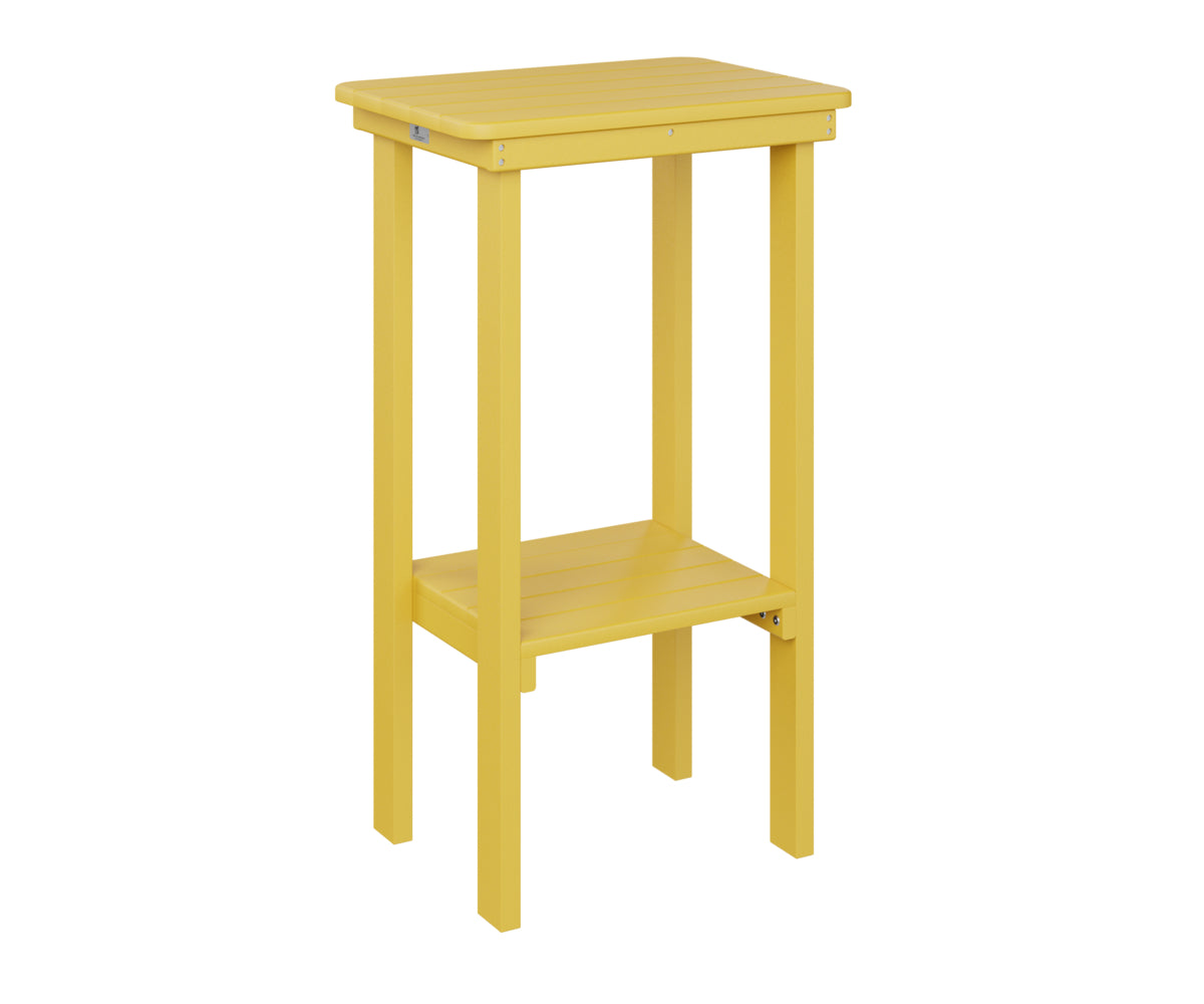 Rectangular End Bar Table