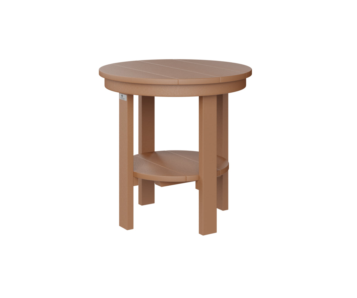 Round End Dining Table