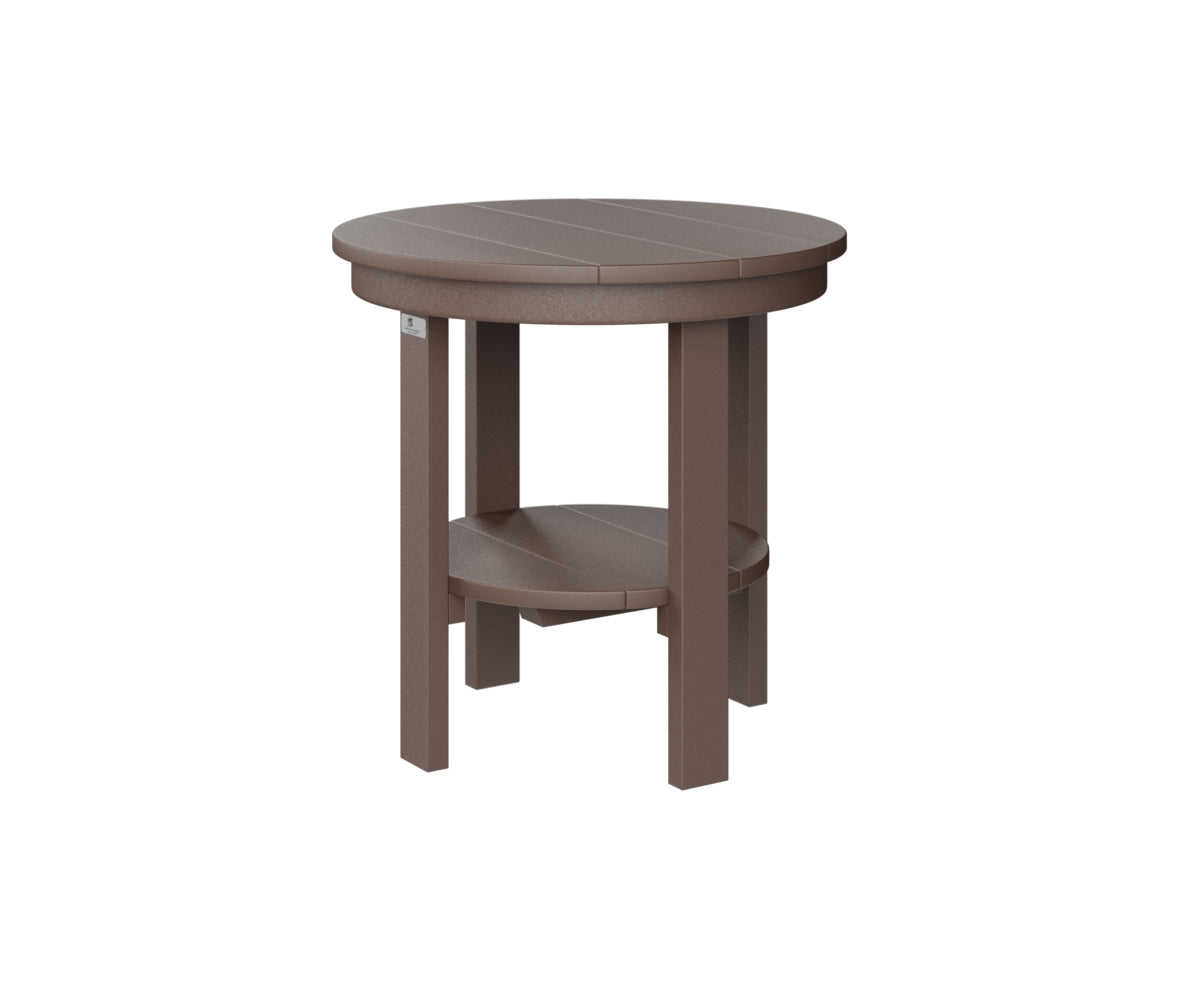 Round End Dining Table