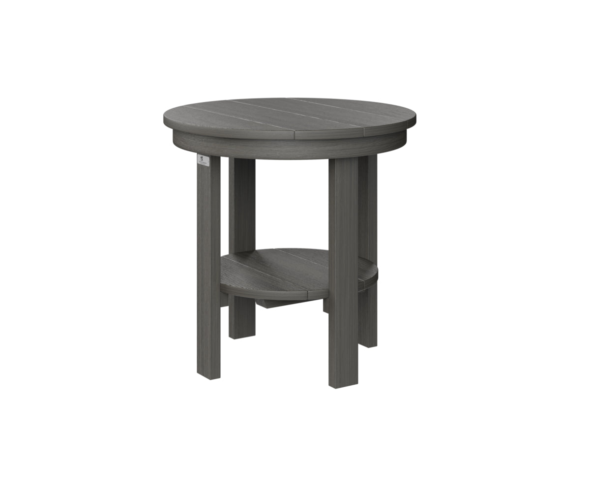 Round End Dining Table