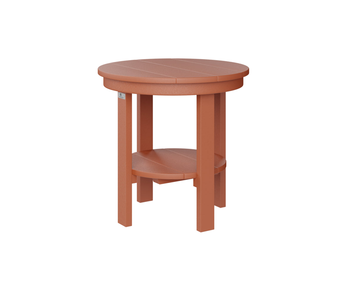 Round End Dining Table