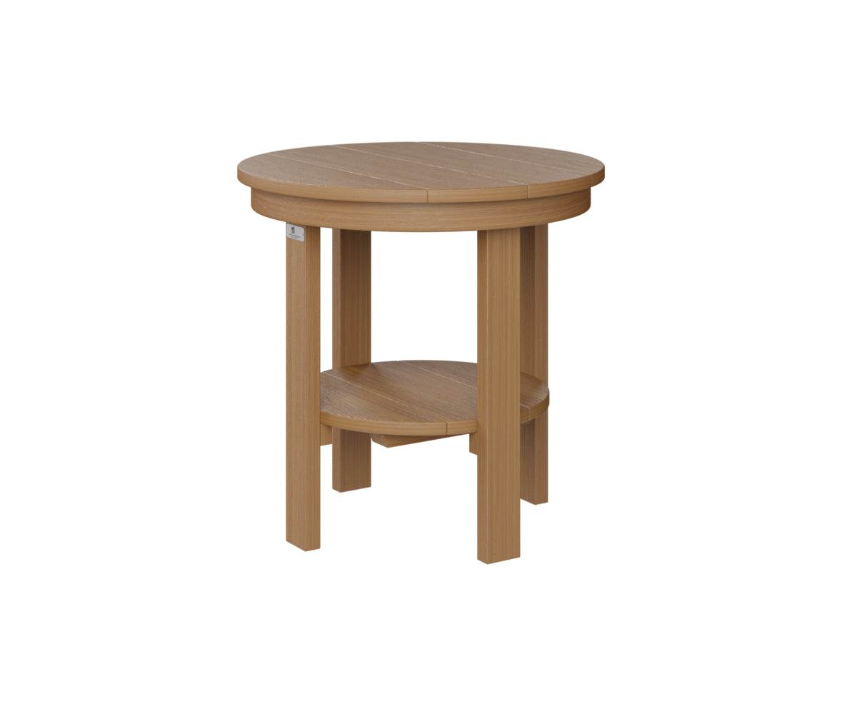 Round End Dining Table