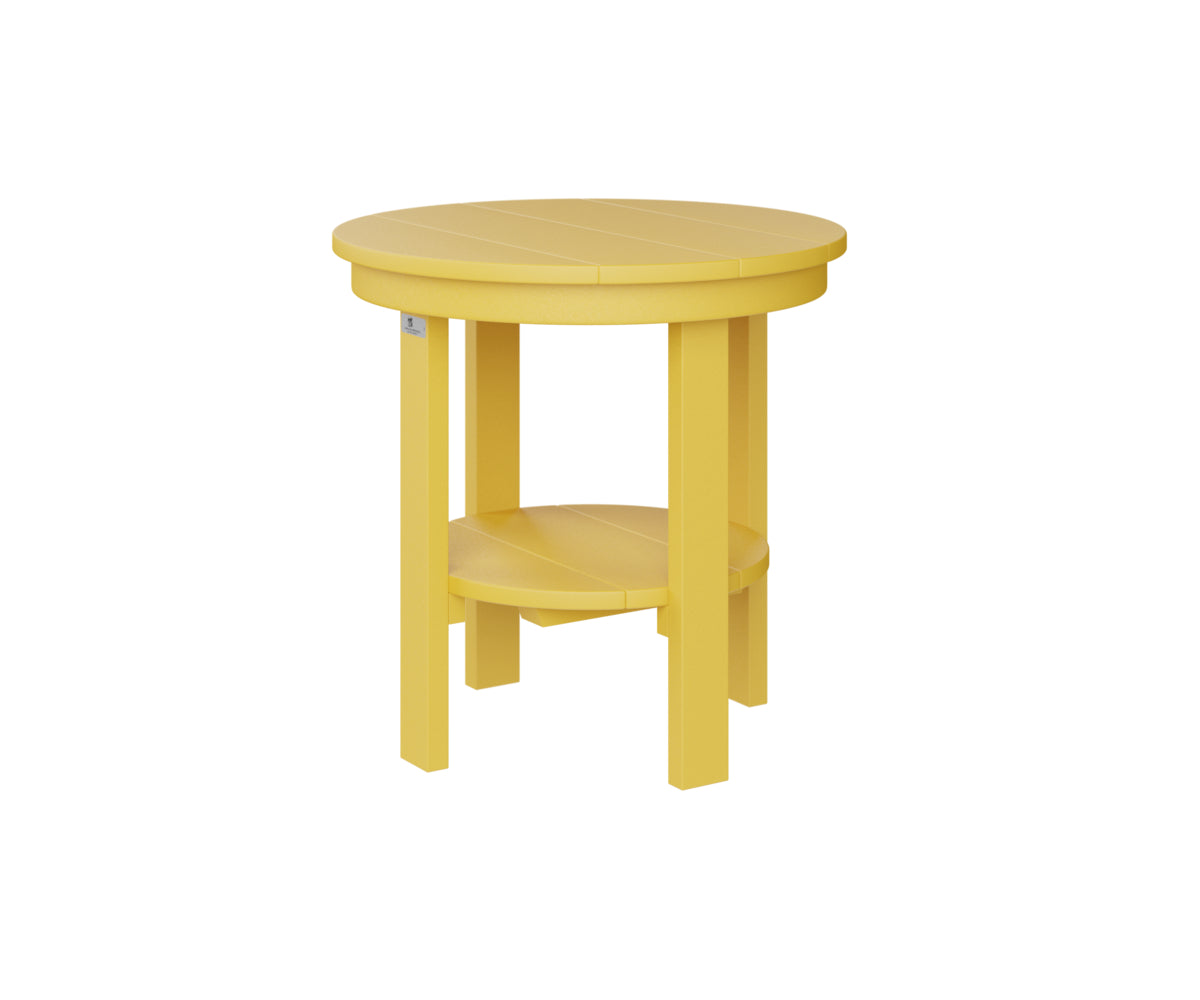 Round End Dining Table