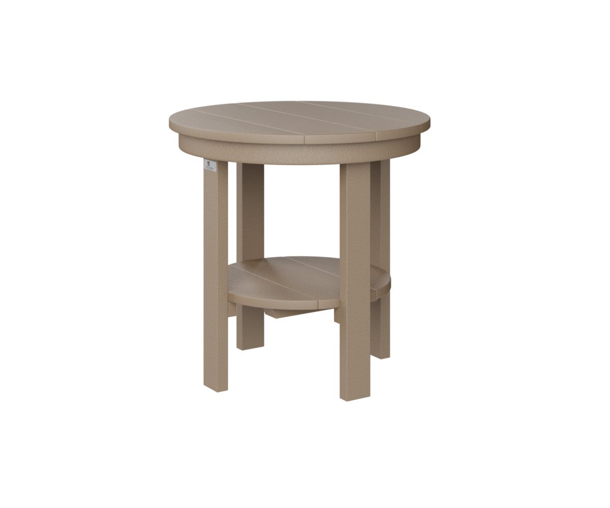 Round End Dining Table