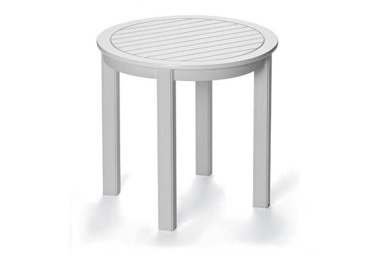 Slat 21" Round Deluxe End Table