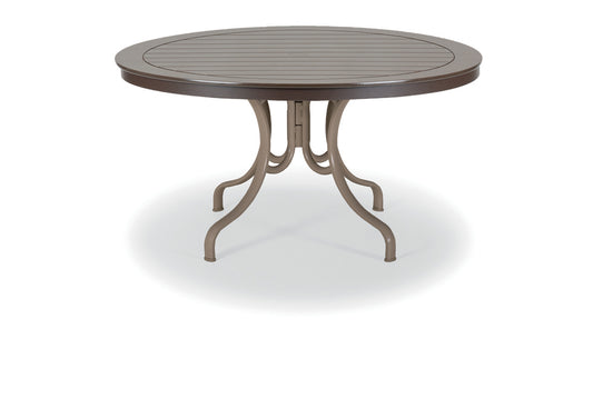 Slat 48" Round Dining Height Table w/ hole