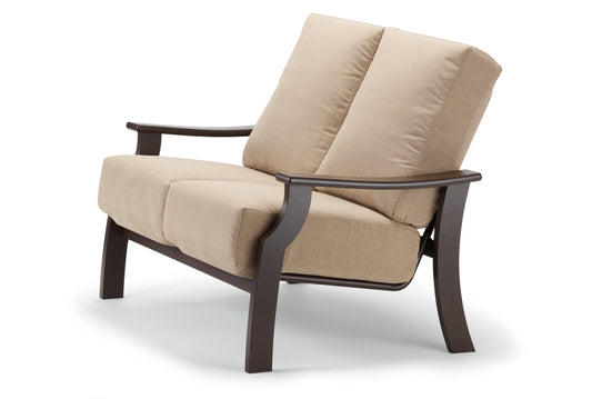 St. Catherine Cushion Two-Seat Loveseat w/ MGP Arms