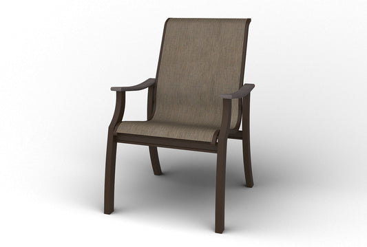 St. Catherine Sling Arm Chair w/ Rustic Arms