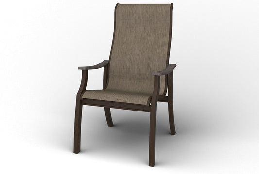 St. Catherine Sling Supreme Arm Chair w/ Rustic Arms