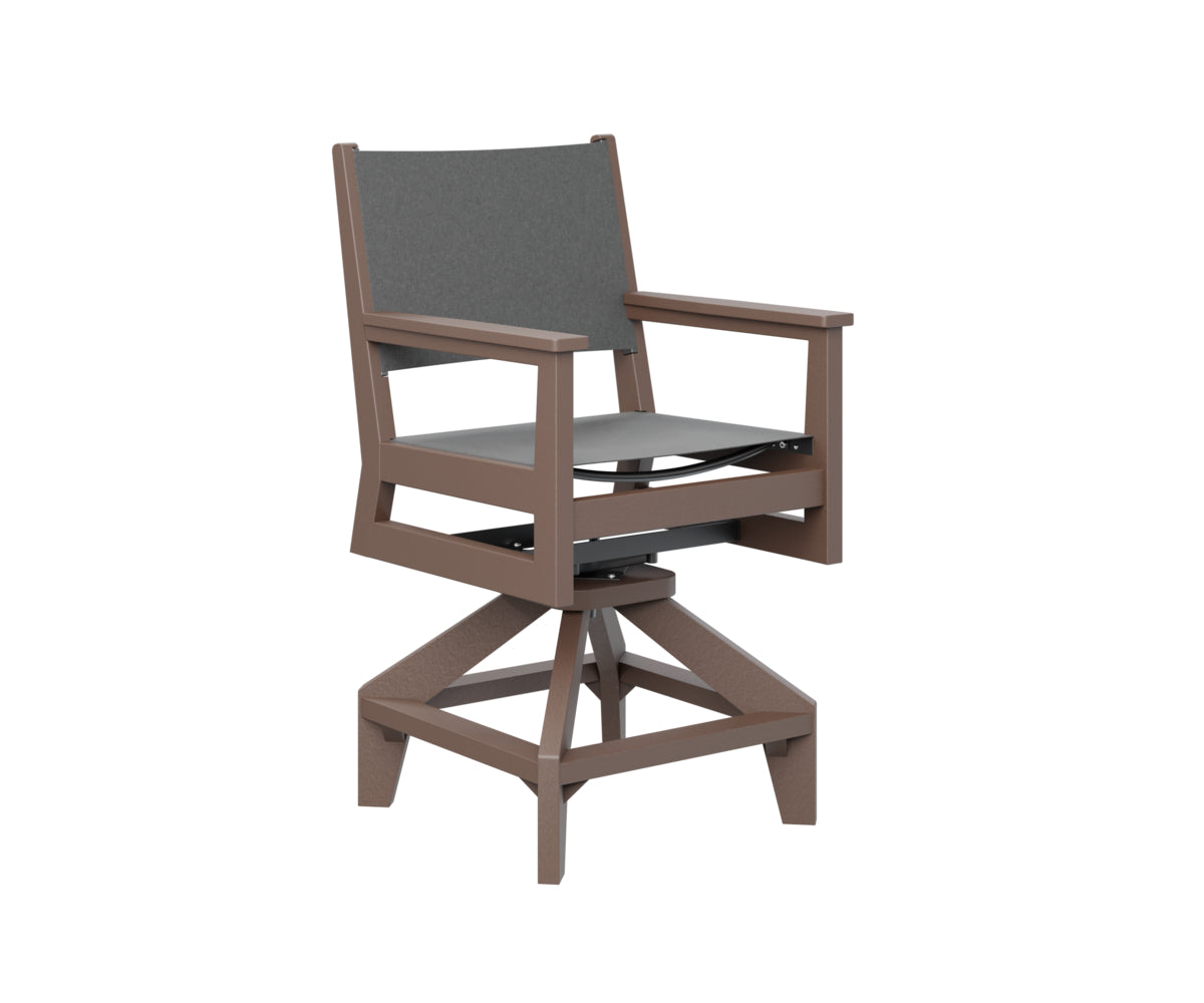 Mayhew Sling Swivel Counter Chair