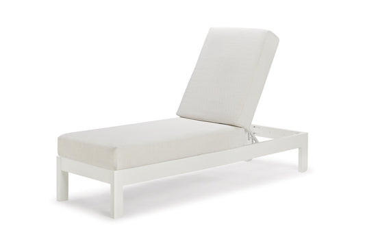 Leeward Three Position Lay-flat Armless Chaise