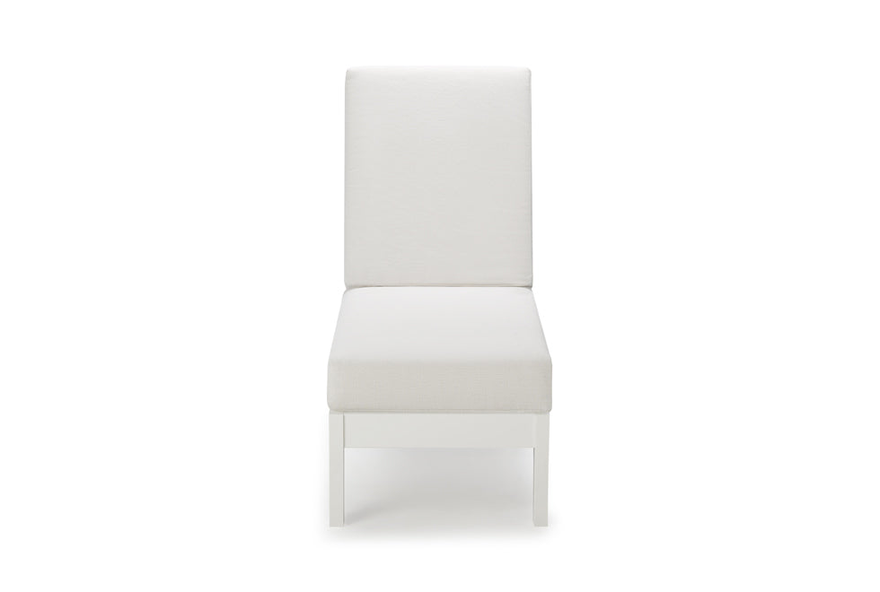 Leeward Three Position Lay-flat Armless Chaise