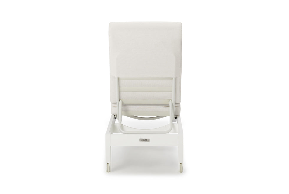 Leeward Three Position Lay-flat Armless Chaise