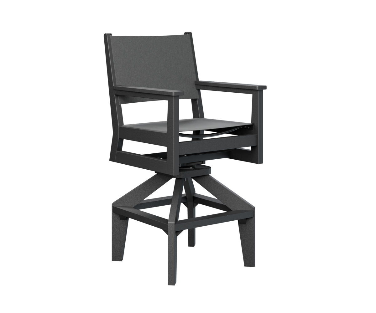Mayhew Sling Swivel Bar Chair
