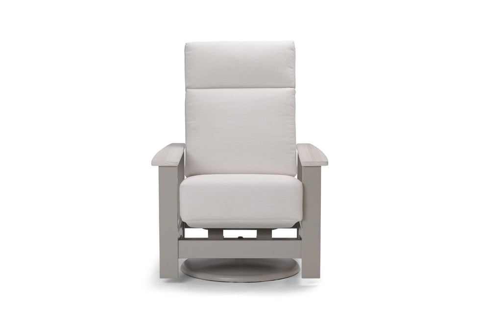 Leeward Supreme Swivel Hidden Rocker w/ Rustic Arms