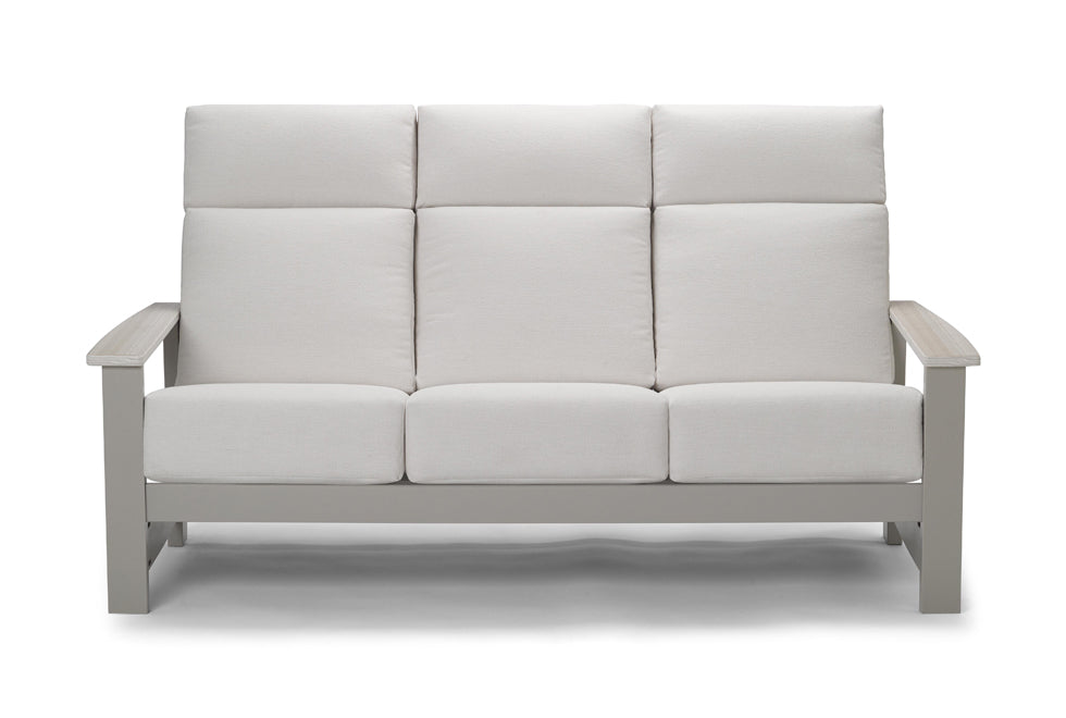 Leeward Supreme Three-Seat Sofa w/ Rustic Arms