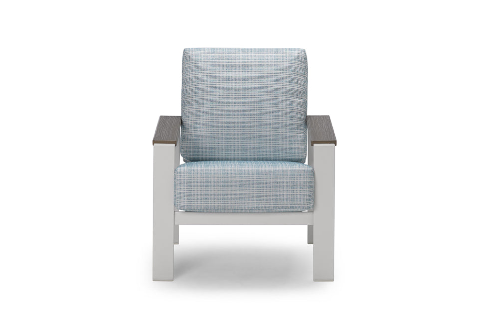 Larssen Cushion Collection Arm Chair w/ Polymer Arms