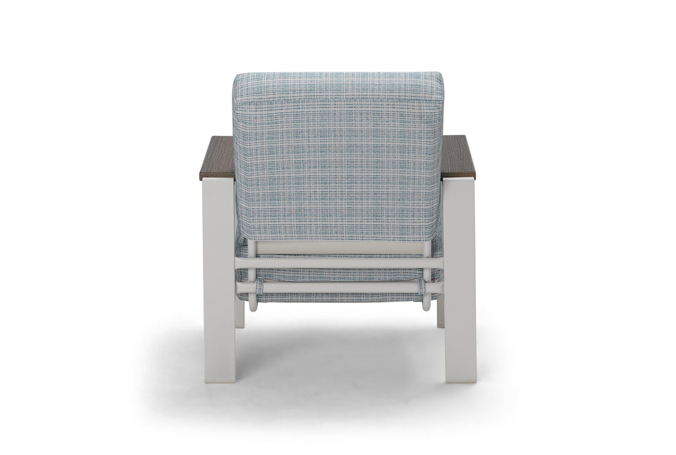 Larssen Cushion Collection Arm Chair w/ Polymer Arms