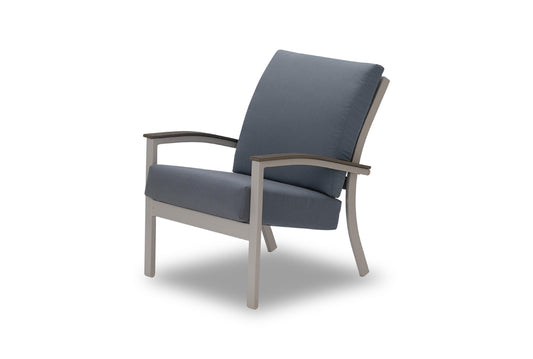 Bazza Cushion Arm Chair w/ Polymer Arms